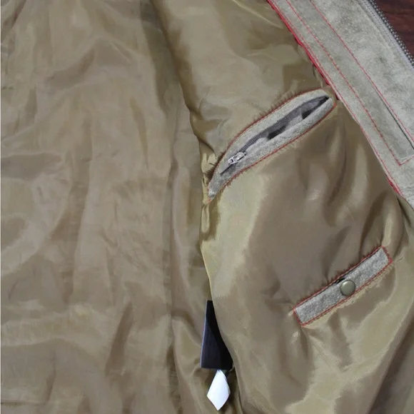 Wilsons Tan Leather M. Julian Jacket